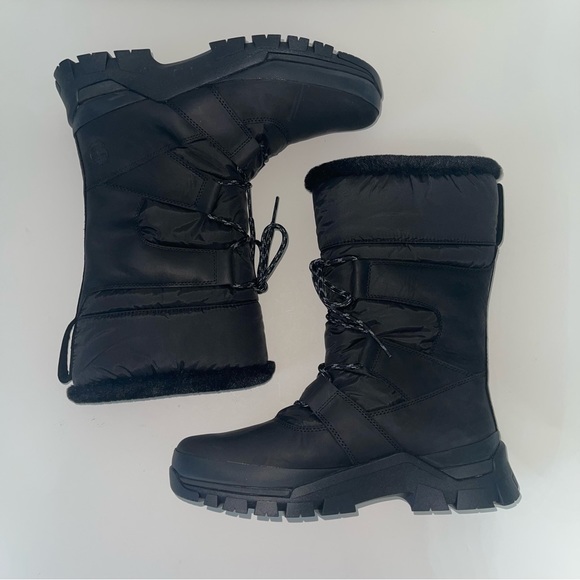 TIMBERLAND Waterproof Pull On Boots In Jet Black- New In Box - Reemoly - Picture 11 of 16